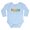 Sky Blue, variant on CafePress - Jamaica No Problem Tri Long Sleeve Infant Bodysuit - Long Sleeve Cotton Baby Bodysuit