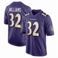 thumbnail image 1 of Maillot de Football Adulte Violet Baltimore Ravens 32 Marcus Williams -S, 1 of 2