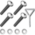 thumbnail image 1 of 4x M8 45mm Bolts Screws For Samsung Tv Wall Mount_c*, 1 of 5