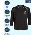 thumbnail image 3 of iXtreme Boys Rash Guard - 2 Pack Quick Dry UPF 50+ Sun Protection Swim Shirt for Boys (4-18), 3 of 7
