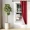 BURGUNDY, variant on Gorgeous Home Linen K34 1 Panel with white Lined Blackout Window Curtain Silver Grommets Yellow 63" Length