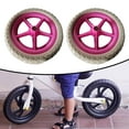 thumbnail image 6 of Vsenkes 1 Pair Balance Bike Replace Wheels 11 inch Training Bicycle Tyre Lightweight Pink, 6 of 9