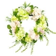 thumbnail image 2 of Clearance Under 10$! True Wreath Holiday Decoration Embroidered Ball Flower Wreath False Flower Pendant Outdoor Indoor Garden Home Decoration, 2 of 8