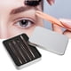 thumbnail image 4 of Pinzas Profesionales BRILLAR Punta Inclinada Acero Inoxidable Oro Rosa 4 Uds, 4 of 10