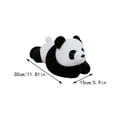 thumbnail image 2 of PLAYDEVMO Cute Panda Plush Stuffed Animal , 11.8" Soft Cuddly Pandy Doll for Adults, Perfect Birthday Gift for Friends Classmates, Graduation Present, Room Decor, 2 of 6
