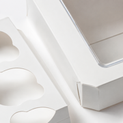 Cupcake Boxes, White