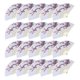 thumbnail image 1 of Abanico de mano plegable de seda Cherry Bom de 20 piezas para boda, diy Rative Music Festival P, 1 of 5