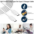 thumbnail image 5 of chalian Samsung Super Fast Charger,USB C Charger Fast Charging Block,3Pack 25W Samsung USB C Wall Charger,10FT Quick USB C Cable for Samsung Galaxy S24 Ultra/S23 FE/S22/S21/S20/A54/A14/Z Fold 5/4/Z, 5 of 7
