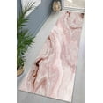 thumbnail image 4 of Housewarming Gift Rug, Modern Rugs, Alcohol Ink Rugs, Abstract Marble Rugs, Pink Marble Rugs, Bedroom Rugs, Living Room Rug, Hallway Rugs, 2.6'x5' - 80x150 cm, 4 of 8