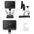 thumbnail image 2 of Microscopio Digital Industrial Yeacher AD206 7 Pulgadas 2.0MP 200X Negro, 2 of 8
