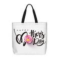 thumbnail image 1 of Fotbe Happy Mother's Day (3) Bolsa Tote con Estampado para Mujer, Bolsos con Cremallera, Bolsa de Hombro Casual de Gran Capacidad con Bolsillos Internos, 1 of 7