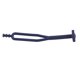 thumbnail image 1 of Correa de Goma Lateral Soporte Lateral Correa de batería de Goma Accesorio de Montaje de Motocicleta Apto para 14-19(Azul), 1 of 12