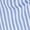 Blue, variant on Plus Size Women Knight Pattern Short Sleeve Single-Breasted Striped Shirt Dress