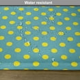 thumbnail image 6 of Ambesonne Yellow and Blue Place Mats Set of 4, Nostalgic Dots, Standard Size, Teal Yellow, 6 of 6
