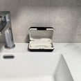 thumbnail image 5 of Lofekea Travel Soap Dish Holder with Lid for Shower Travel Soap Case Draining Soap Box Container for Traveling, Camping, Hiking, Gym, Portable, Leakproof, Black, 5 of 6
