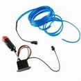 thumbnail image 2 of KNACK- Led Auto Car Interior Decor Atmosphere Wire Strip Light Lamp Accessories Blue D, 2 of 6