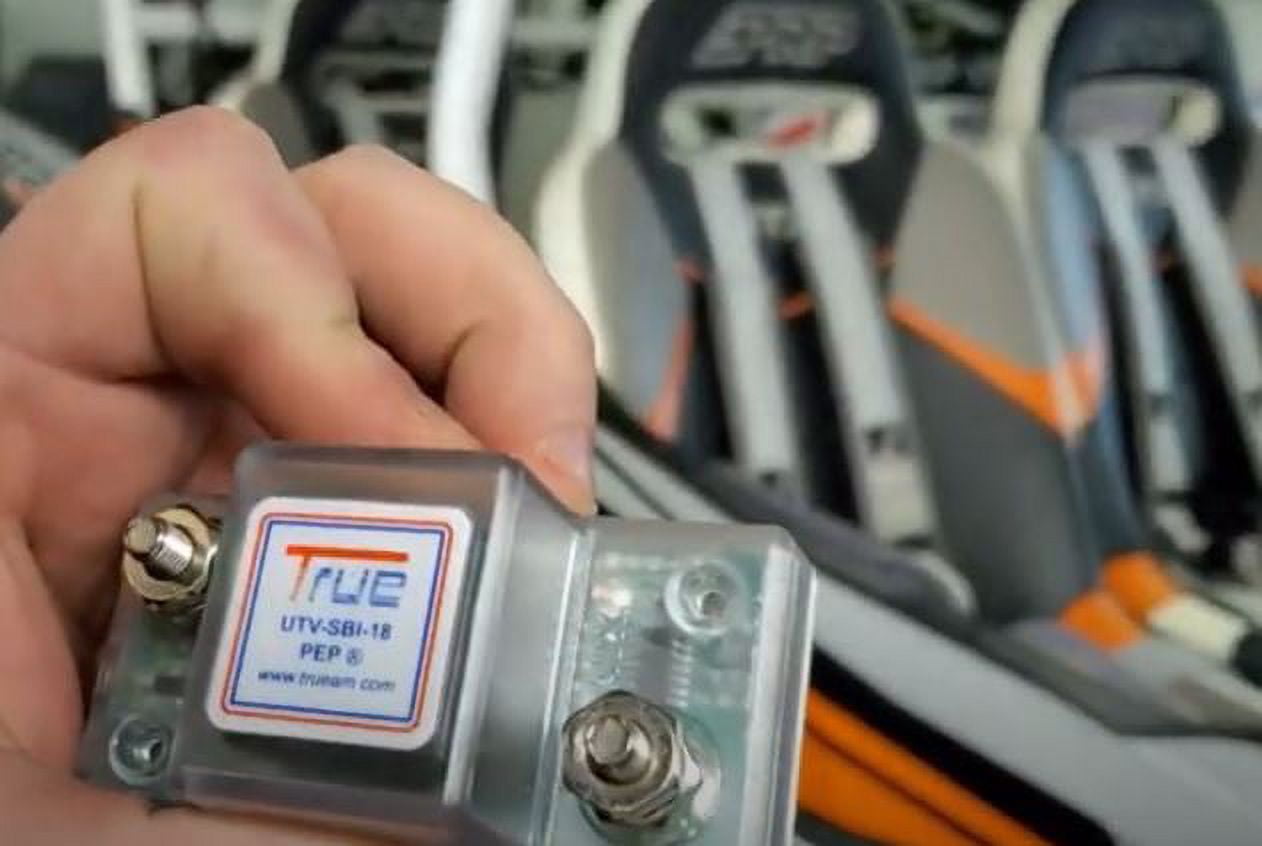 TRUE® UTV-SBI-18 with P.E.P.® Smart Battery Isolator Kit for UTV's.