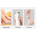 thumbnail image 1 of Foot Grinder Scrubber Hard Pedicure Professional Small Machine Helpful Useful Callus Remover Instrument Relieve Tool Healthy Small Machine Household White, 1 of 9