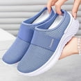 thumbnail image 6 of Womens Shoes,Orthopedic Shoes Breathable Mesh for Summer Comfort Soft Bottom Orthopedic Shoes for Stuffy Feet,Shoes for Women,Blue,5.5, 6 of 8