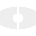 thumbnail image 4 of 26"W x 17 3/8"H x 7"ID x 14"C x 1"P Kailey Architectural Grade PVC Contemporary Ceiling Medallion, Two Piece, 4 of 11