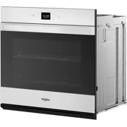 Whirlpool 30 Inch Single Thermal Self Clean Oven WOES5030LW