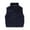 Dark Blue, variant on Boys Girls Winter Vest 3-12 Years Solid Color Sleeveless Zipper Boys Winter Jacket Unisex Comfortable Warm Fuzzy Kids Winter Coats