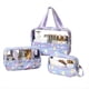 thumbnail image 1 of , Juego de Transparente, 3 Piezas de para Productos para el Cuidado de la Piel, Bolsa de Lavado Portátil, Bolsa de Ducha A, 1 of 6