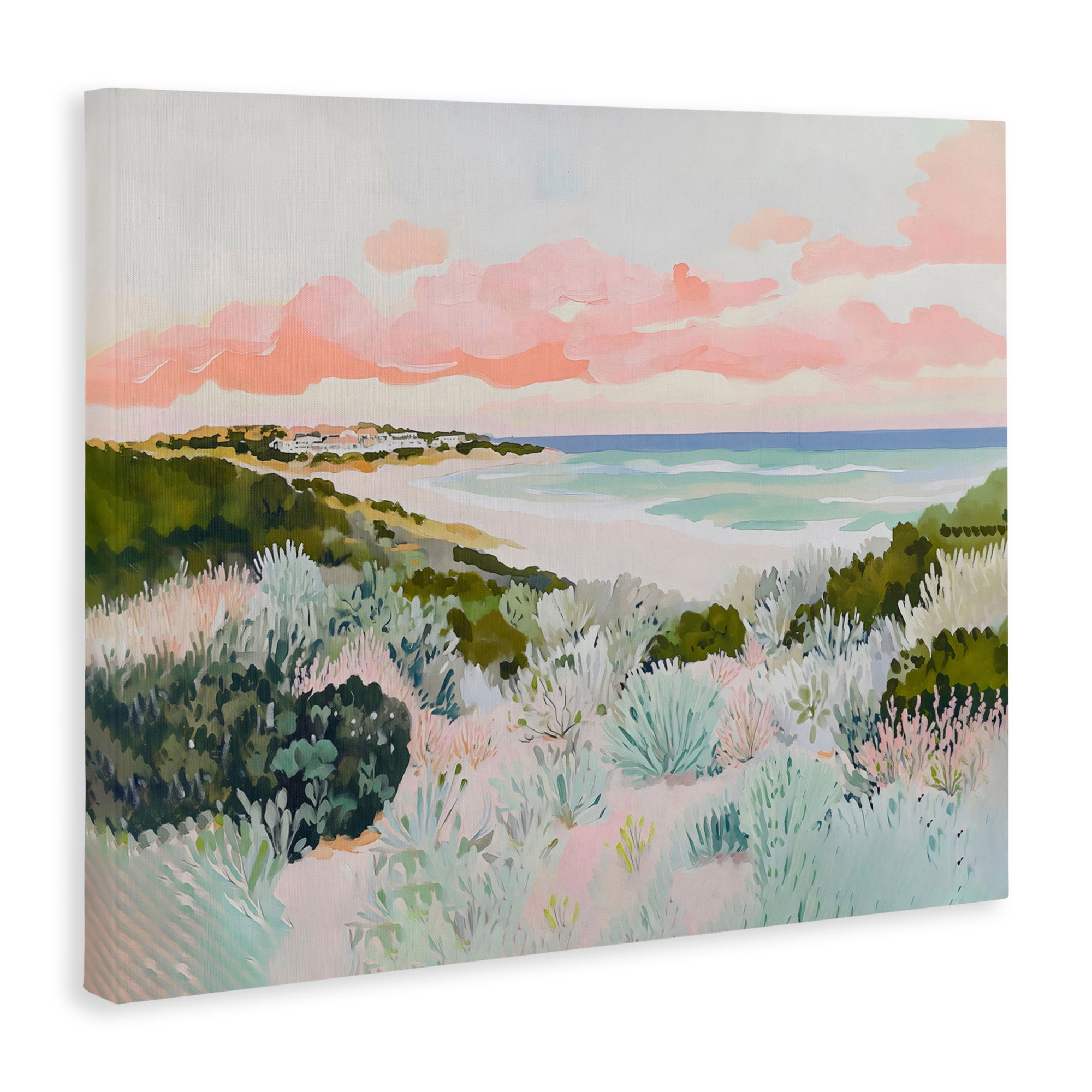 Stupell Industries Beach Grasses & Pastel Skies Canvas Wall Art, design by The Prints Vibe