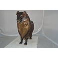 thumbnail image 4 of Nifao Collie Dog Bronze Statue – Home Decor Sculpture, 31"L x 9"W x 24"H, 4 of 11