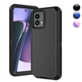 thumbnail image 1 of For Moto G Stylus 2023 5G Case,Sturdy Phone Case for Motorola G Stylus 2023 6.5", Full-Body Shockproof Protection Hard Plastic & Shock Absorption Rubber Rugged Bumper 3-in-1 Case Cover - Black, 1 of 6