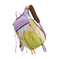 thumbnail image 2 of Quzzie Sac à Dos de Randonnée Sac à Dos Pliable Sac à Dos Imperméable Sac à Dos de Sport en Nylon Léger et Design Compact Convient pour la Course le Randonnée Activ Blanc Vert, 2 of 8