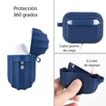 thumbnail image 3 of Funda silicón para Airpods Pro 2ª Generación Gadget Collection Mx GC-FSAP2 azul marino, 3 of 4