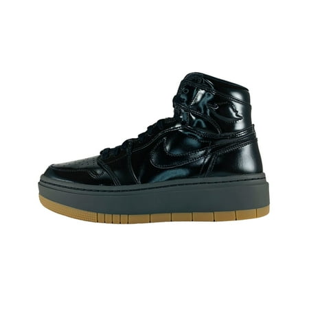 Air Jordan 1 Elevate High SE Black Gum Sneakers, New Women's Shoes FB9894-001, Women's U.S. Shoe Size 9