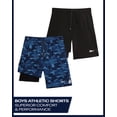 thumbnail image 2 of Pantalones cortos deportivos Reebok Boys, paquete de 2 con forro de compresión 18-20, 2 of 7