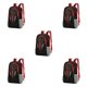 thumbnail image 2 of Qarigey Con Gran Capacidad Para Profesionales De Negocios Ligera Para Mujer Negro Y Rojo 47X32X15cm Type2 NO2, 2 of 6