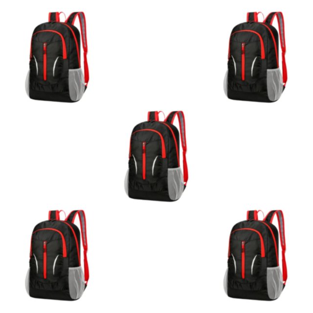 Sonducket De Negocios Con Capacidad Duradera Y De Gran Capacidad Para Profesionales Liviana Bolsa Para Laptop Negro Y Rojo 47X32X15cm Type2 NO2