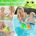 thumbnail image 6 of Dammyty Baby Bath Toys, Cute Toddler Pool Toy, Light up Frog Fountain Bath Toys for Toddler 1-3, 6 of 9