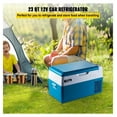 thumbnail image 2 of Portable Refrigerator 23 Quart, 12V Car Refrigerator App Control (-4°F~68°F), Electric Compressor Cooler for Camping, Travel & Home - 22L Car Freezer, 2 of 7