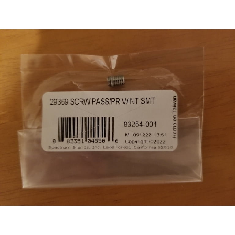 83254 Reversible Lever Set Screw - Pass/Priv/Interior Entry SMT