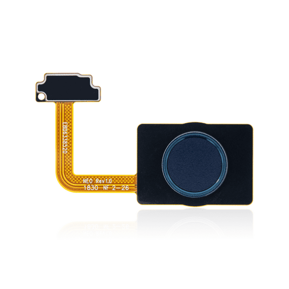 Replacement Home Button With Fingerprint Sensor Flex Cable Compatible For LG G7 ThinQ (Moroccan Blue)