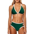 thumbnail image 3 of WILLBEST Traje de Baño Mujer Dos Piezas 2025, Traje de Baño de Dos Piezas con Camiseta Sin Mangas de Color Liso para Mujer, conjunto de Bikini Sexy, 3 of 3