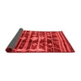 thumbnail image 2 of Ahgly Company Indoor Round Oriental Red Industrial Area Rugs, 5' Round, 2 of 4