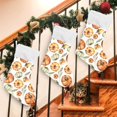 thumbnail image 7 of Coolnut Watercolor Pumpkins Christmas Stockings, Personalized Large Christmas Stocking, Cute Snowflake Stockings 18" Xmas Stocking for Xmas Decorations Xmas Gifts, 7 of 7