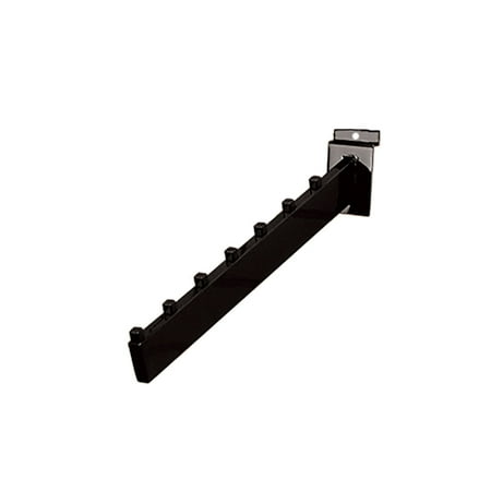Dimensional Waterfall - Black 7-Cube Dimensional Waterfall for Slatwall - Pack of 10