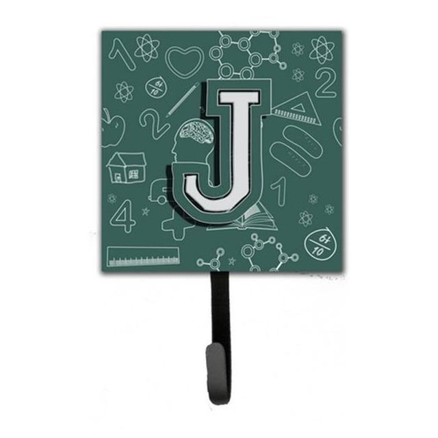 Carolines Treasures CJ2010-JSH4 Letter J Back To School Initial Leash & Key Holder