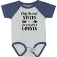 thumbnail image 3 of Inktastic Only the Best Nieces Get Promoted to Cousin Boys or Girls Baby Bodysuit, 3 of 5