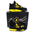 thumbnail image 1 of Ni - ke NEW AIR JORDAN 4 RETRO MEN'S SHOES SIZE 11.5 THUNDER DH6927 017, 1 of 5