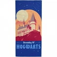 thumbnail image 1 of Harry Potter Serviette de Plage Rêvant de Poudlard, 1 of 6