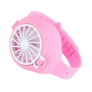 babydream1 Electric Portable Mini Watch Fan Handheld Third Gear Speed USB Fan for Home Office Outdoor Travel