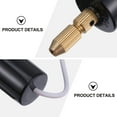 thumbnail image 4 of PAMINGONO Rechargeable Rotary Tool Steel 15Pcs For Hobbyists Handicrafts 12X0.55In, 4 of 10
